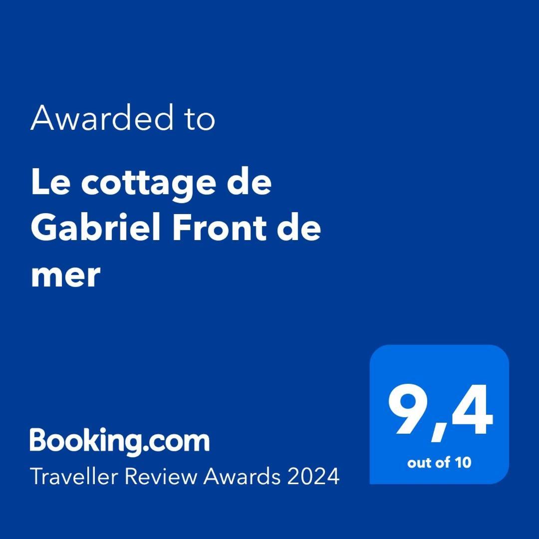 Le Cottage De Gabriel Front De Mer Villers-sur-Mer Esterno foto